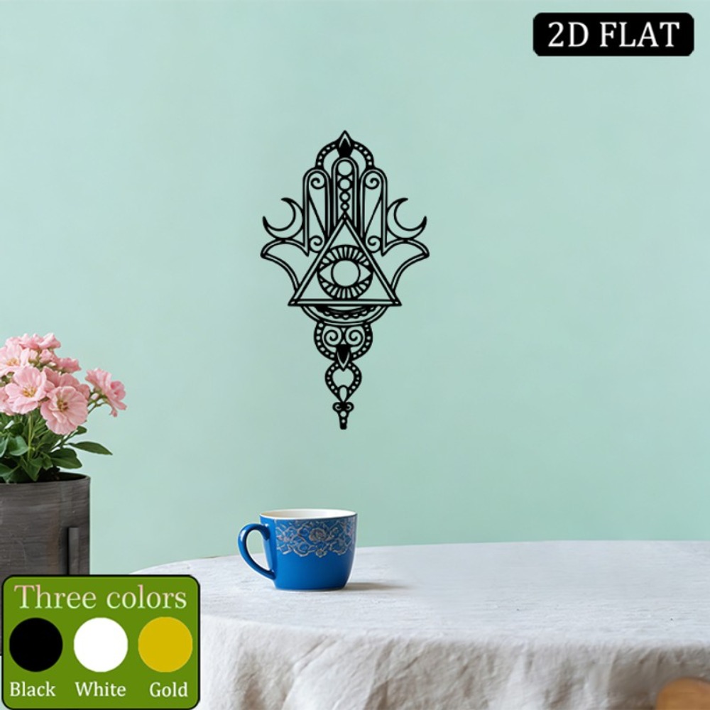 Home & Bathroom Building Products Pte Ltd - CIFBUY Металлическое настенное украшение Хамса и