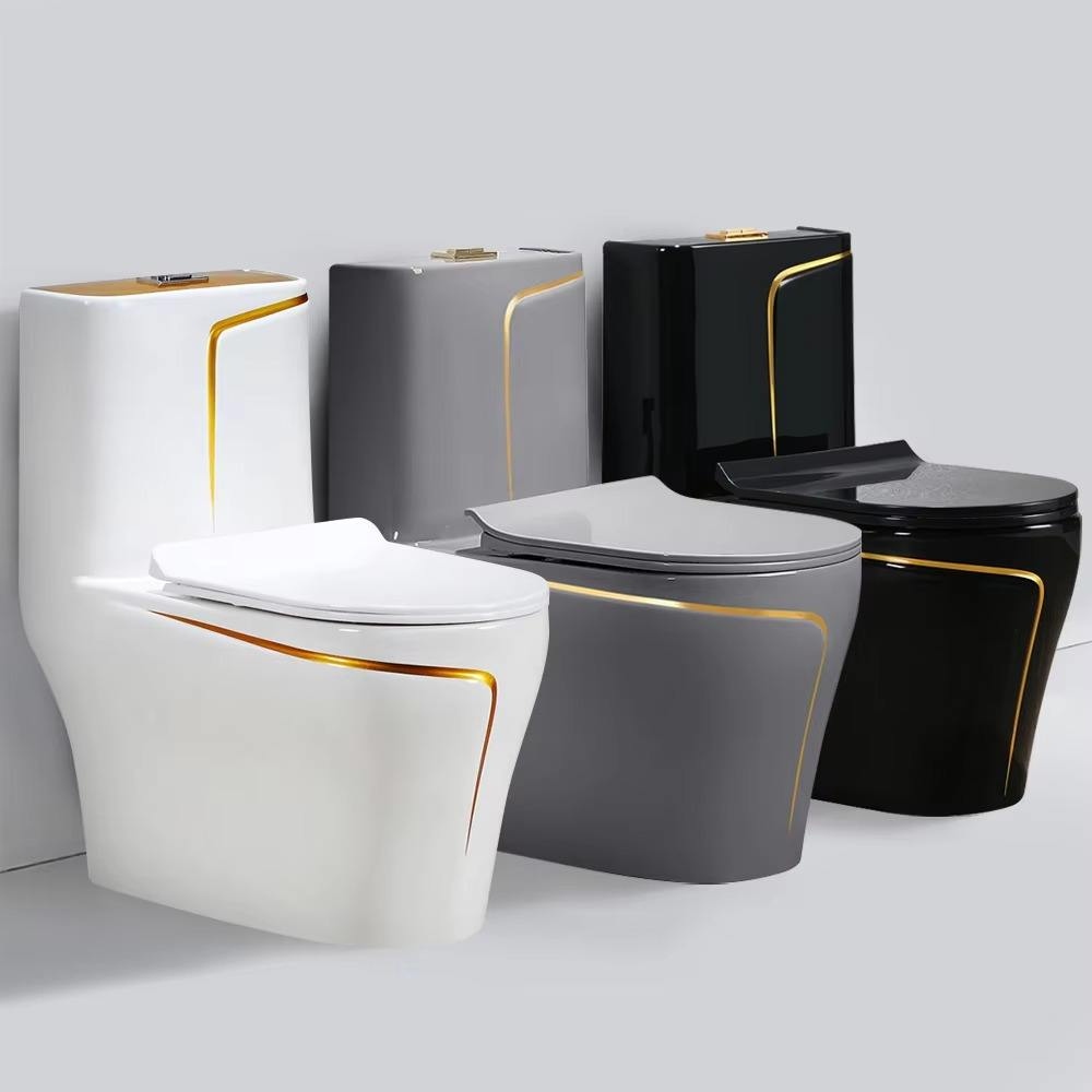 Home Bathroom Ware - Роскошный напольный унитаз-моноблок из керамики с