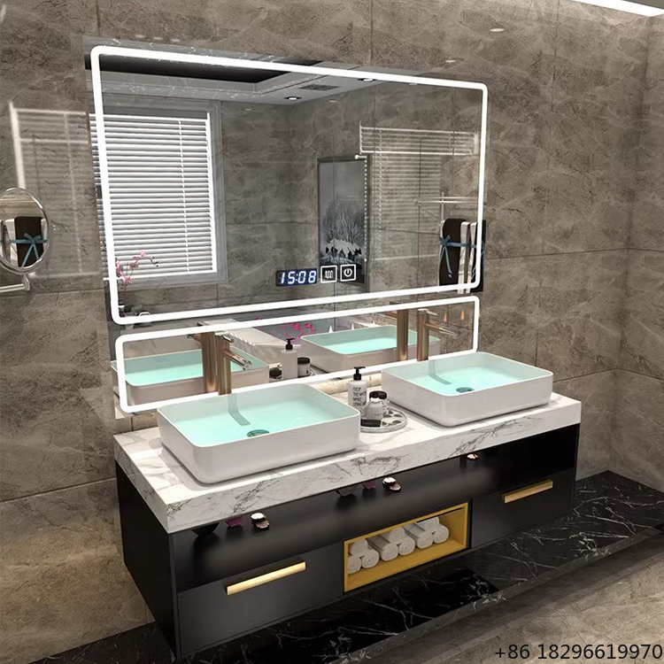 Bathroom Cabinet Mirror - Роскошный большой умный зеркальный шкаф для