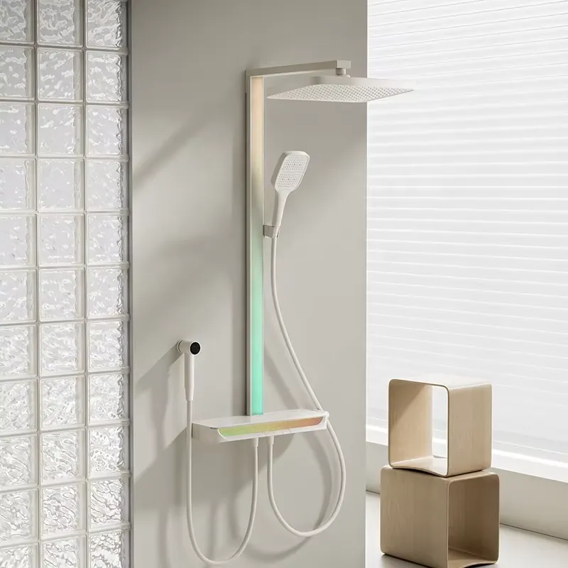 Home For Bathroom - Латунный цифровой душевой гарнитур с эффектом