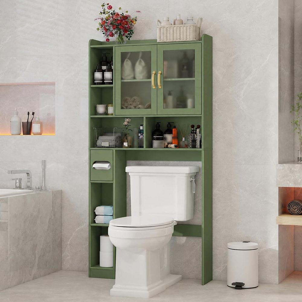 Home For Bathroom - Компактный акриловый шкаф для хранения над