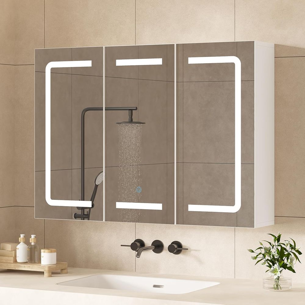 Bathroom Cabinet Mirror - Органайзер для медикаментов с зеркалом, настенный