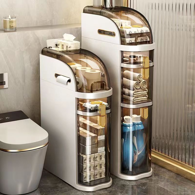 Home Goods Bathroom Cabinets - Узкий шкаф для хранения в ванной