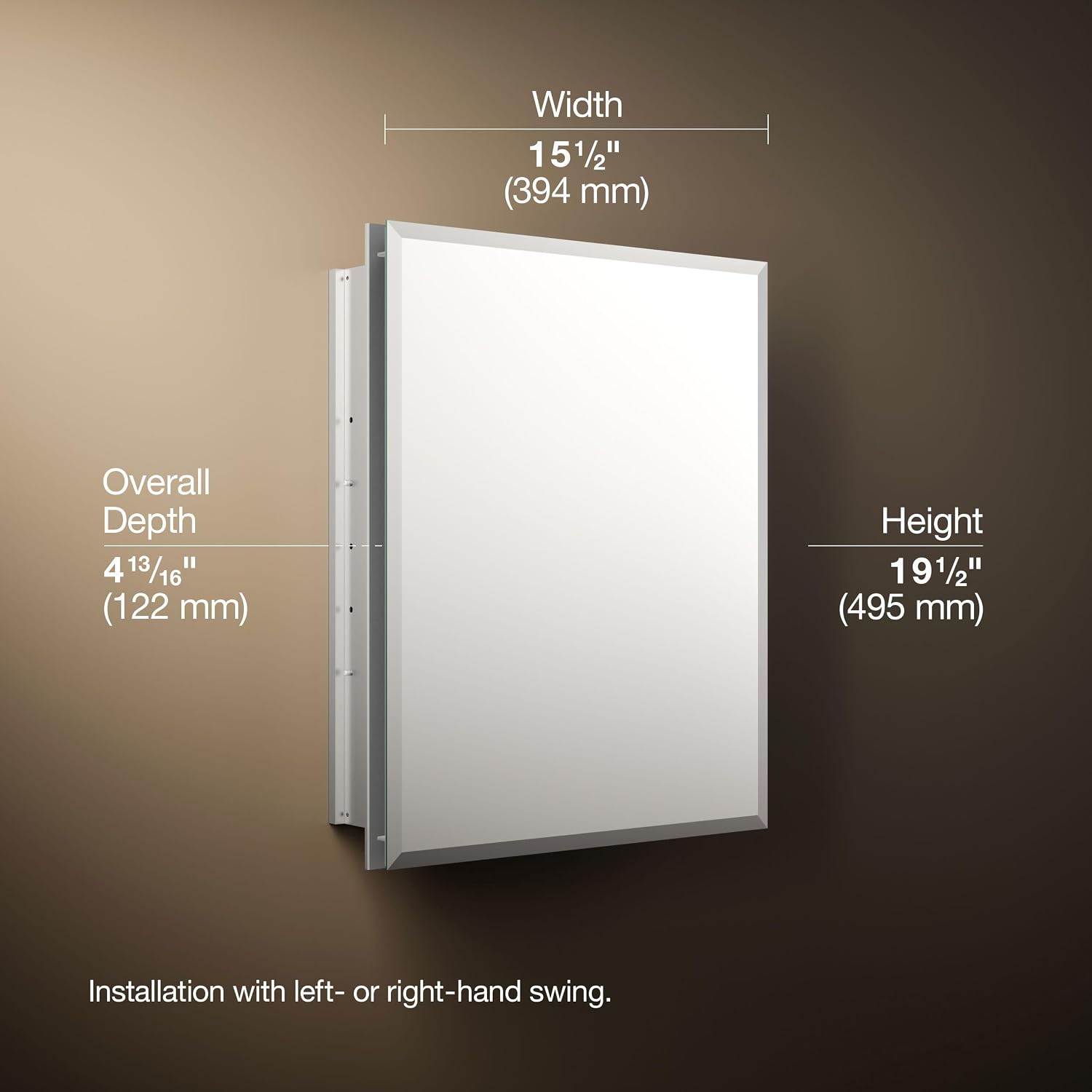 Безрамный зеркальный шкаф для  – обзор и цена Bathroom Cabinet Mirror