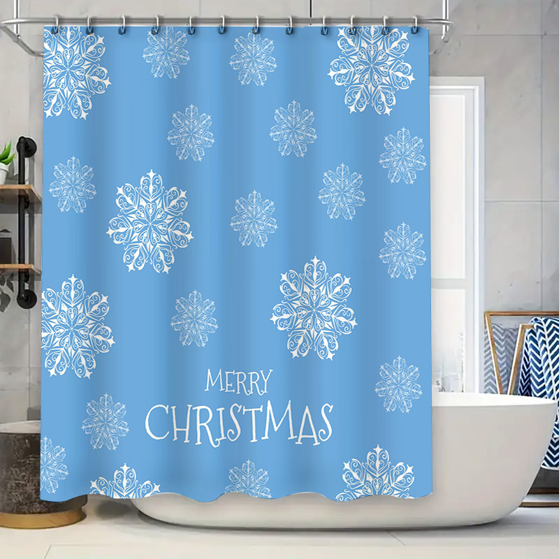 Рождественская занавеска для д – обзор и цена Home Decor Bathroom Ideas
