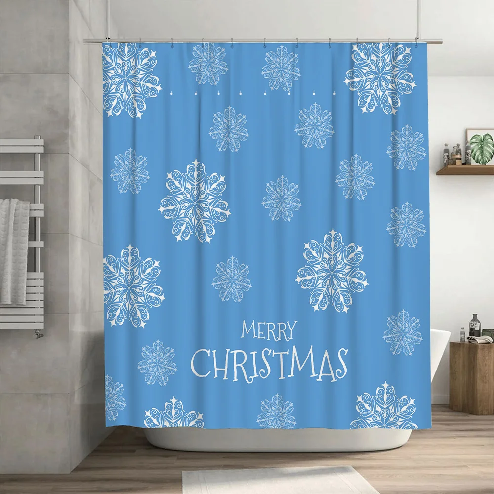 Рождественская занавеска для д – обзор и цена Home Decor Bathroom Ideas
