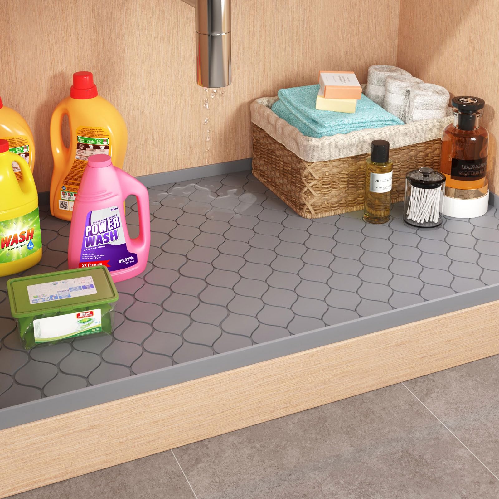 Силиконовый коврик под раковин – обзор и цена Home Essentials Bathroom Cabinet