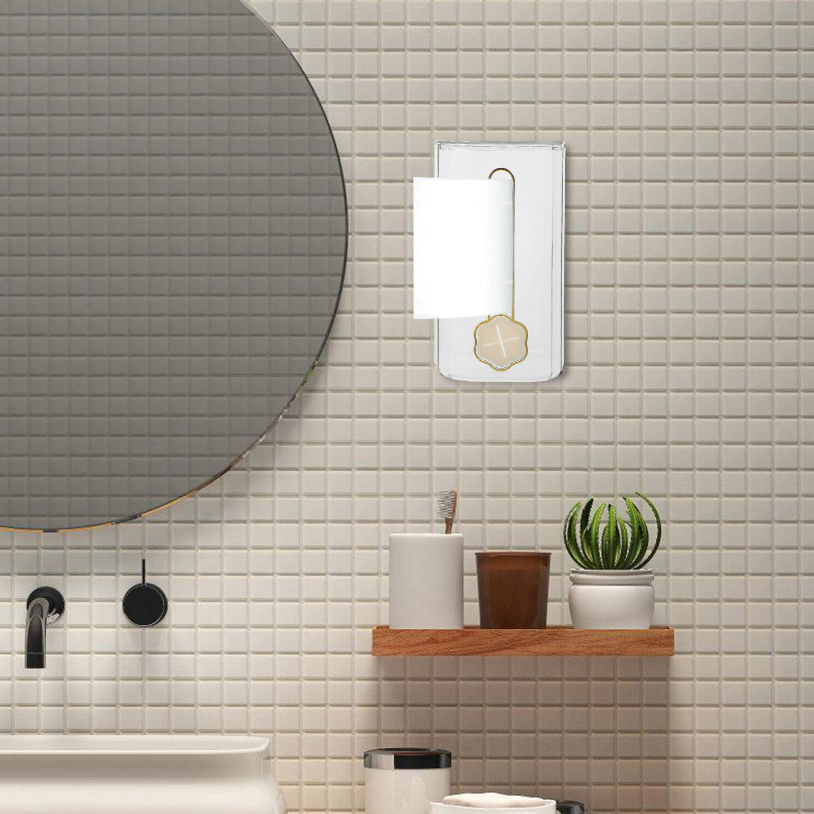 Настенный держатель для бумажн – обзор и цена Home Bathroom Towel Dispenser