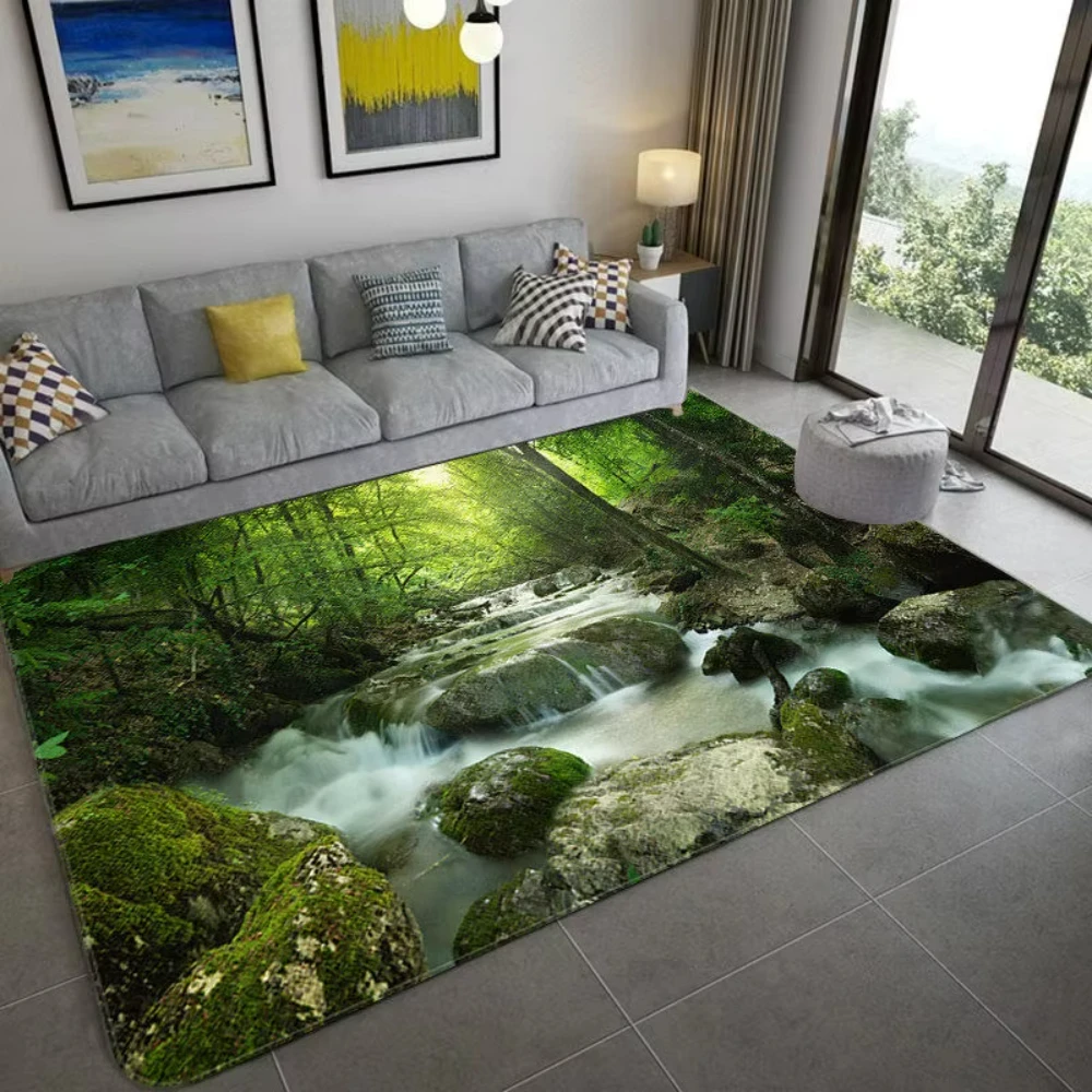 Ковер с 3D пейзажами в стиле п – обзор и цена Home Decor Bathroom Ideas