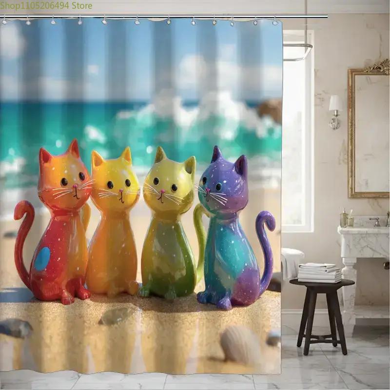 Красочная душевая занавеска с  – обзор и цена Home Decor Bathroom Ideas
