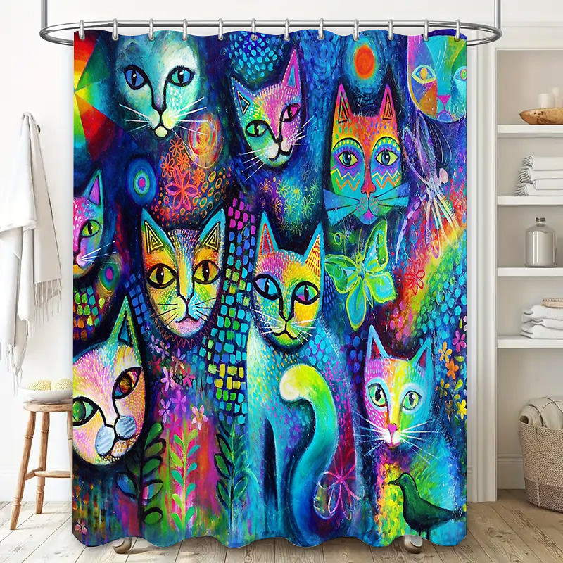 Занавеска для душа с изображен – обзор и цена Home Decor Bathroom Ideas
