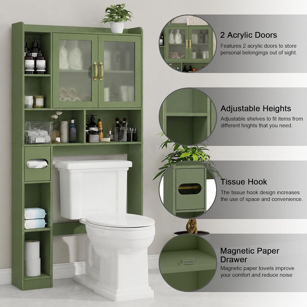 Компактный акриловый шкаф для  – обзор и цена Home For Bathroom