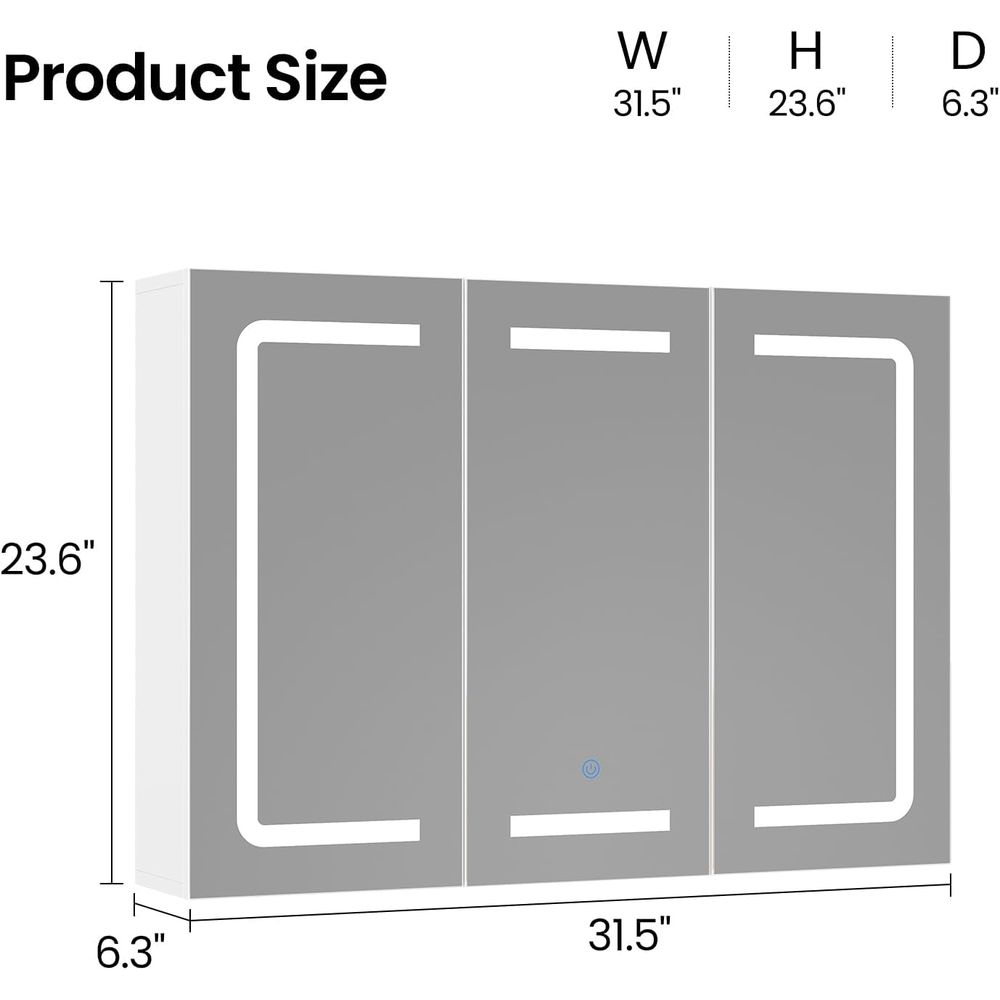 Органайзер для медикаментов с  – обзор и цена Bathroom Cabinet Mirror