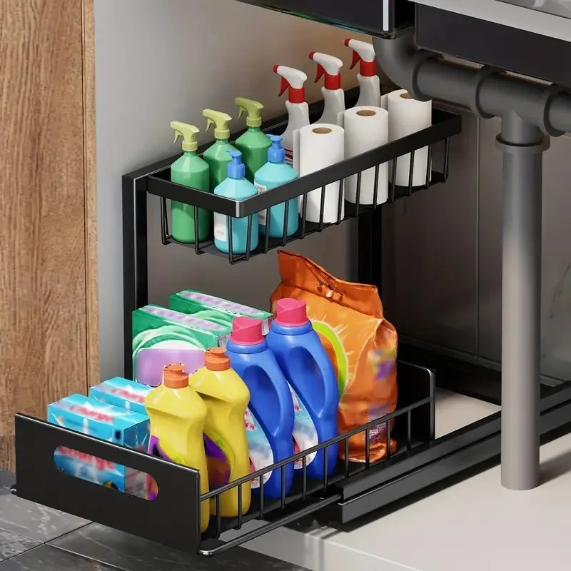 Двухуровневый органайзер под р – обзор и цена Home Goods Bathroom Cabinets